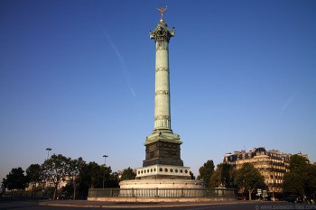 Place de la Bastille (Paris) location de cars avec chauffeur